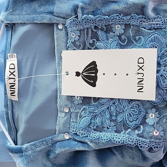 Cinderella Costume Girls  Princess Dress Size 140 (8 Years) NEW - Picture 16 of 16